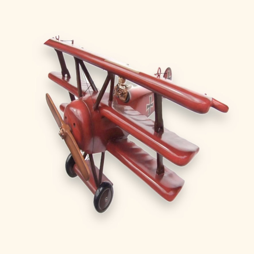 דגם מטוס אדום רד ברון