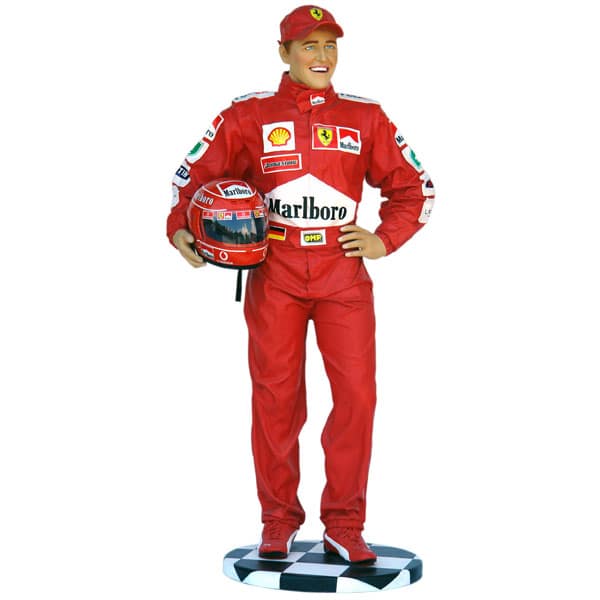 פסל נהג מירוצים F1