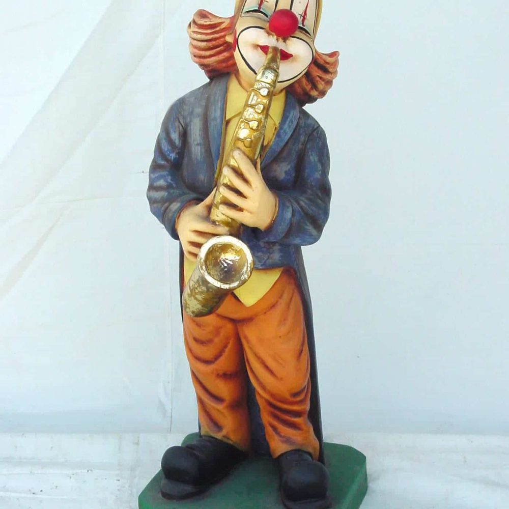 ליצן עם סקסופון