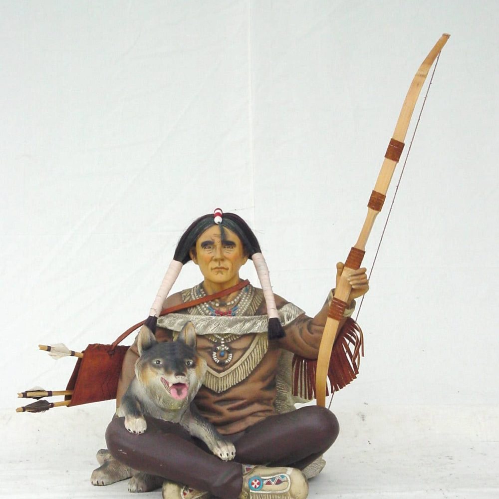 אינדיאני עם קשת