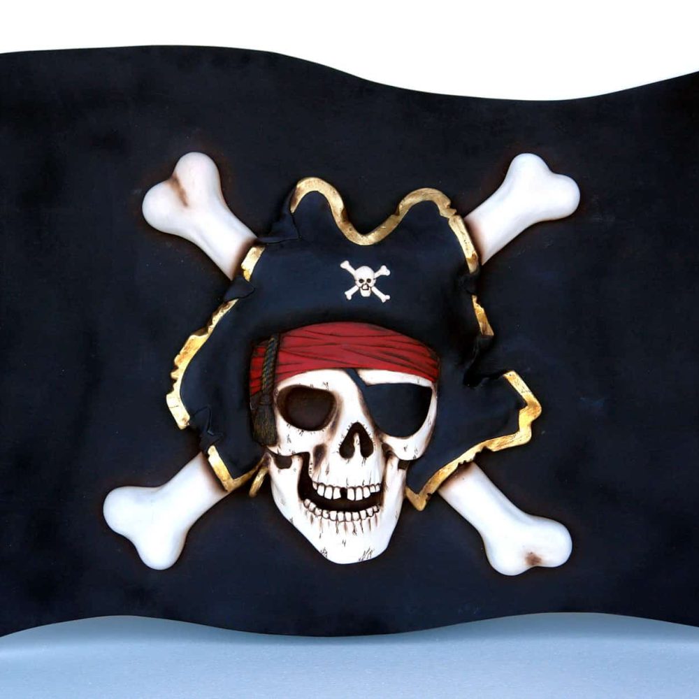 דגל של פיראטים